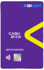 Cashback Sbicard Credit Card