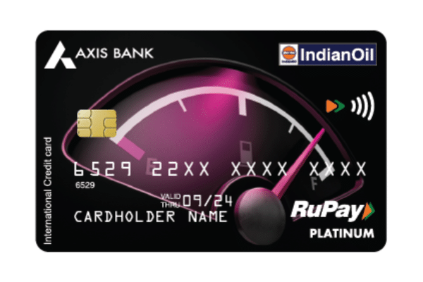 axis bank indian oil rupay credit card